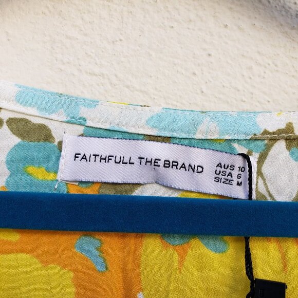 Faithfull The Brand Rafa Midi Dress - Picture 7 of 8